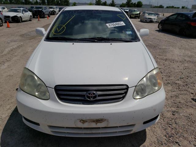 Photo 9 from auction – 2003 TOYOTA COROLLA CE with VIN JTDBR32E132003183