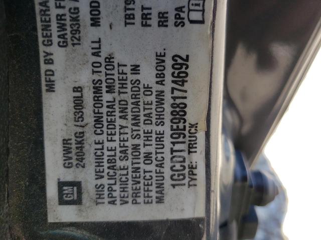 Photo 10 from auction – 2008 CHEVROLET COLORADO with VIN 1GCDT19E988174692