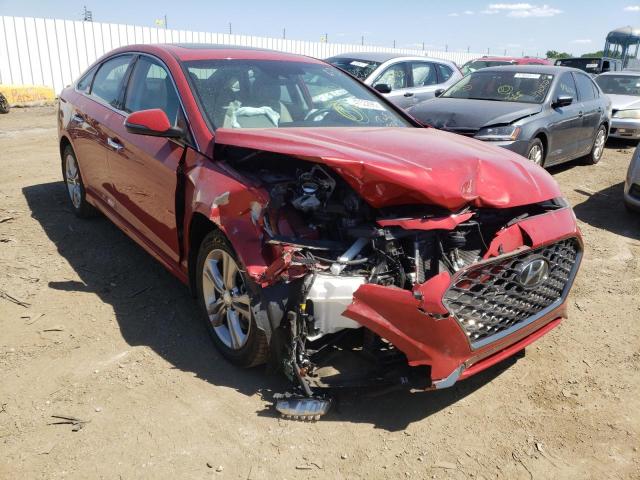 HYUNDAI SONATA LIM 2019 with VIN 5NPE34AF7KH741789 - Photo from auction