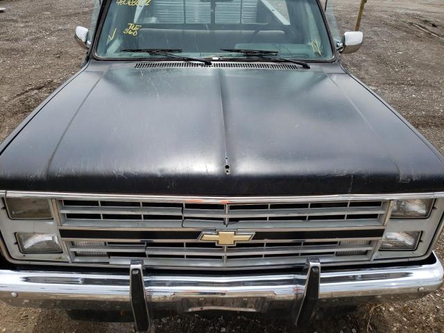 Photo 7 from auction – 1986 CHEVROLET C10 with VIN 1GCDC14H2GF377791