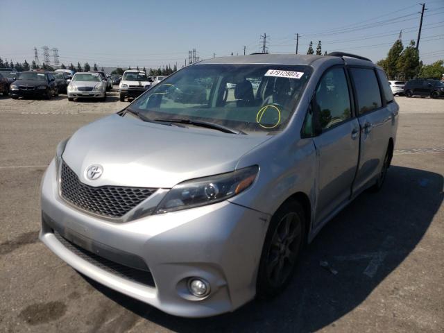 Photo 2 from auction – 2016 TOYOTA SIENNA SE with VIN 5TDXK3DC2GS711754