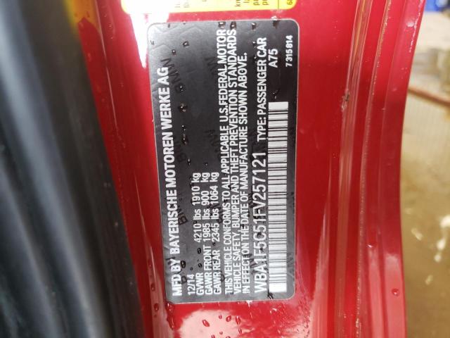 Zdjęcie 10 z aukcji – 2015 BMW 228 I z VIN WBA1F5C51FV257121