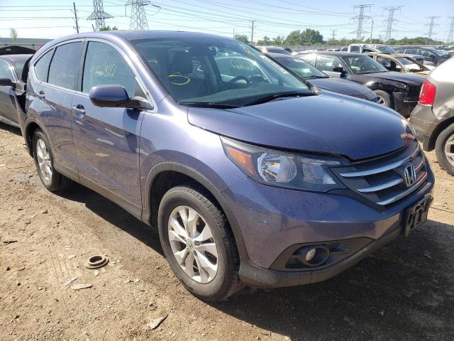 HONDA CR-V EX 2013 with VIN 2HKRM4H55DH615154 - Photo from auction