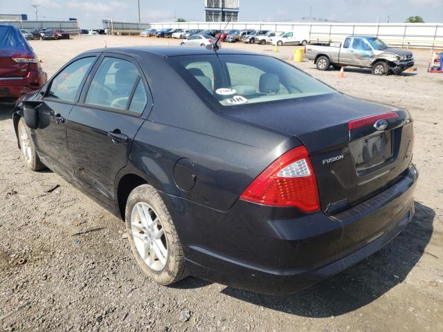 Photo 3 from auction – 2012 FORD FUSION S with VIN 3FAHP0GA2CR337292