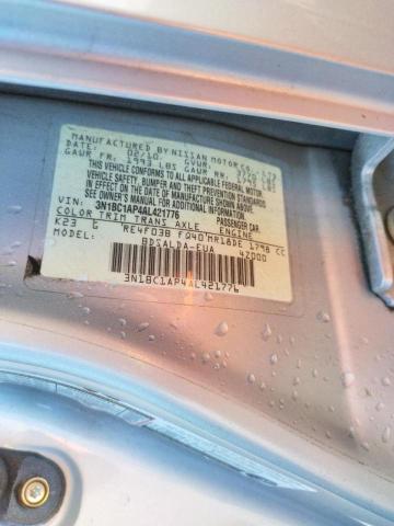 Photo 10 from auction – 2010 NISSAN VERSA S with VIN 3N1BC1AP4AL421776