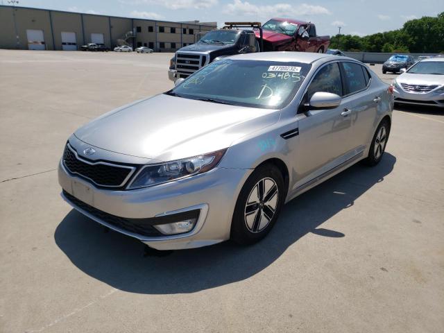 Photo 2 from auction – 2012 KIA OPTIMA HYB with VIN KNAGM4AD5C5031485