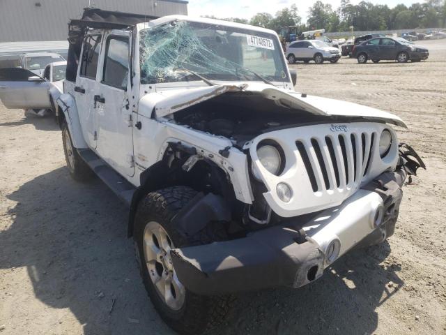 JEEP WRANGLER U 2014 with VIN 1C4BJWEG2EL291556 - Photo from auction