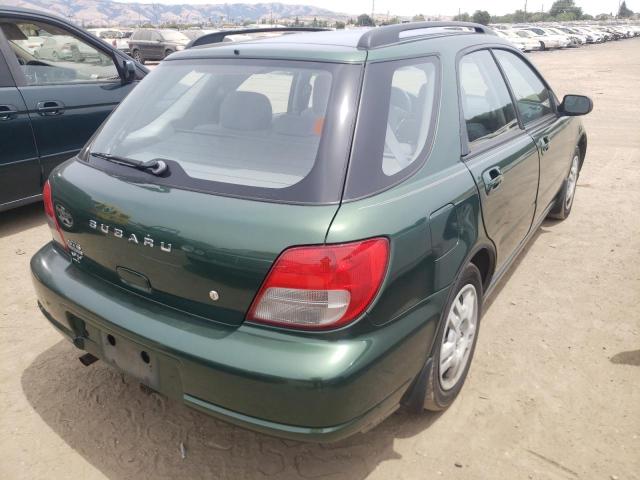 Photo 4 from auction – 2002 SUBARU IMPREZA TS with VIN JF1GG65572H834777