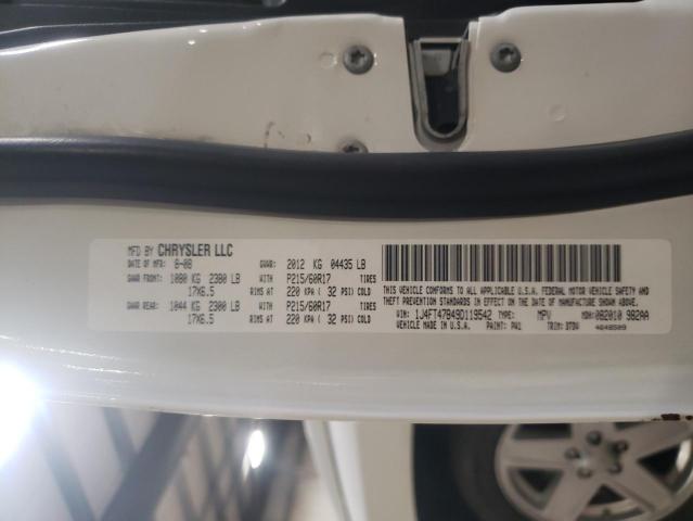 Photo 10 from auction – 2009 JEEP COMPASS SP with VIN 1J4FT47B49D119542