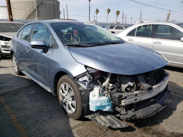 TOYOTA COROLLA LE 2020 with VIN 5YFEPRAE3LP120448 - Photo from auction