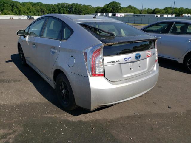 Photo 3 from auction – 2012 TOYOTA PRIUS with VIN JTDKN3DUXC5434572