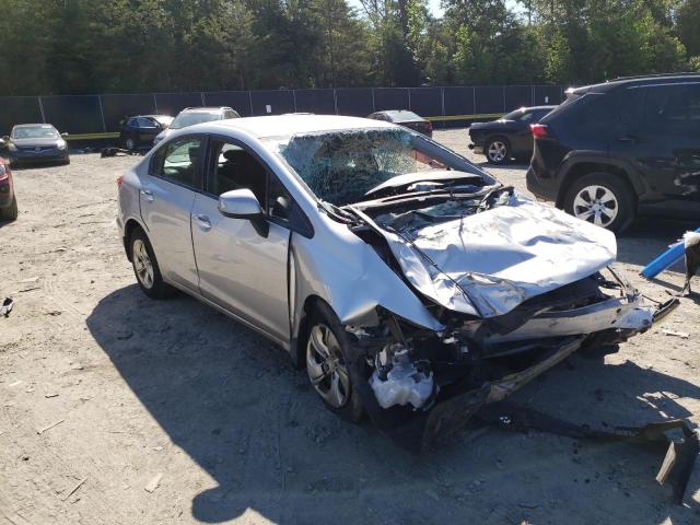 HONDA CIVIC LX 2013 with VIN 2HGFB2F51DH570725 - Photo from auction