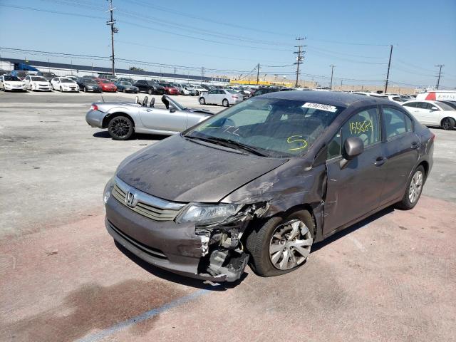 Photo 2 from auction – 2012 HONDA CIVIC LX with VIN 2HGFB2F54CH582964