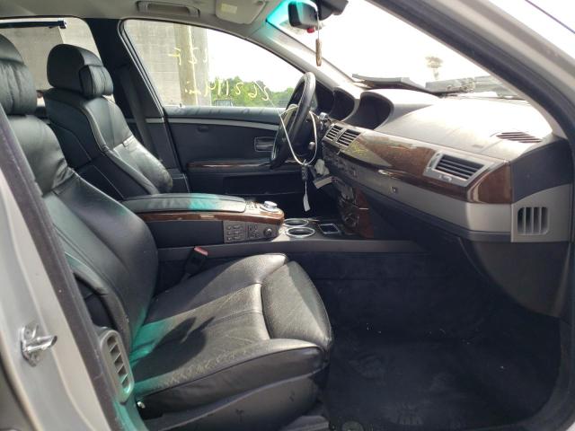 Photo 5 from auction – 2003 BMW 745 LI with VIN WBAGN63473DR10921