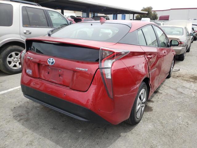 Photo 4 from auction – 2018 TOYOTA PRIUS with VIN JTDKBRFU4J3588342