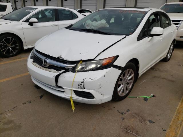 Photo 2 from auction – 2012 HONDA CIVIC EXL with VIN 19XFB2F99CE040756
