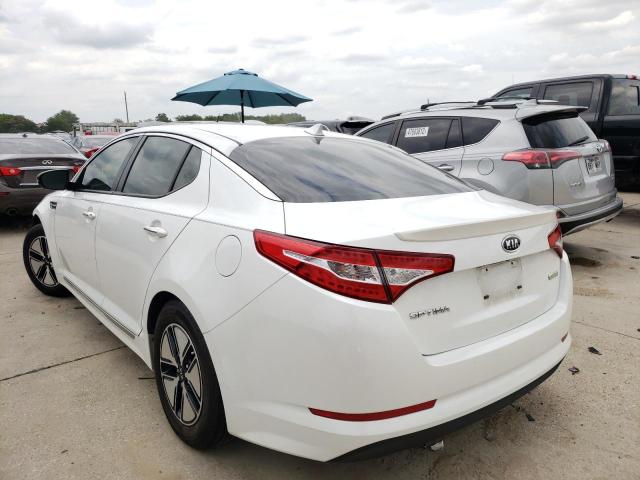 Photo 3 from auction – 2012 KIA OPTIMA HYB with VIN KNAGM4AD7C5017989