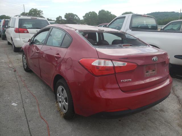Photo 3 from auction – 2016 KIA FORTE LX with VIN KNAFK4A65G5439011