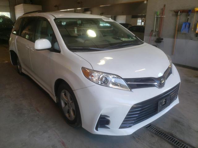TOYOTA SIENNA LE 2018 with VIN 5TDKZ3DC5JS934500 - Photo from auction
