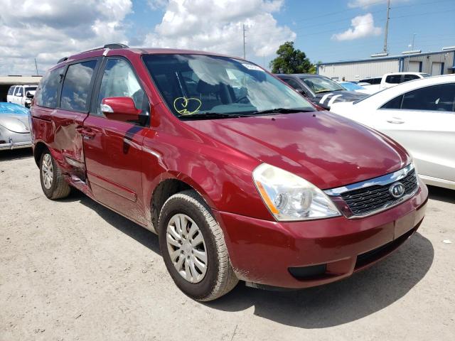 KIA SEDONA LX 2012 with VIN KNDMG4C79C6476178 - Photo from auction