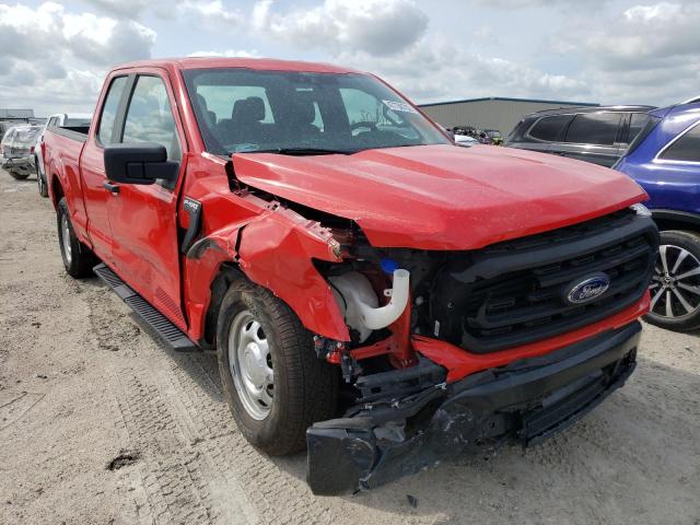 FORD F150 SUPER 2021 with VIN 1FTEX1EB9MKE69650 - Photo from auction