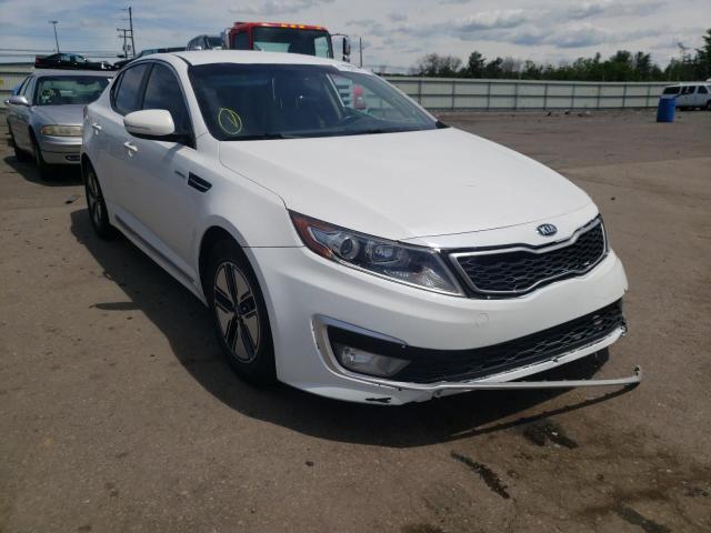 KIA OPTIMA HYB 2013 with VIN KNAGM4AD3D5042180 - Photo from auction