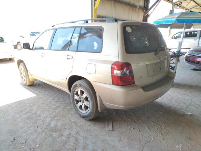 Photo 3 from auction – 2005 TOYOTA HIGHLANDER with VIN JTEGP21A750070322