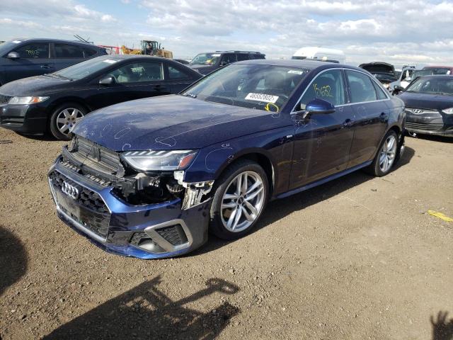 Photo 2 from auction – 2021 AUDI A4 PREMIUM with VIN WAUEAAF45MA013326