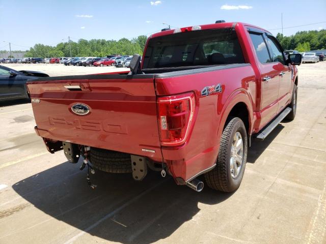 Photo 4 from auction – 2021 FORD F150 SUPER with VIN 1FTFW1E82MKD13901