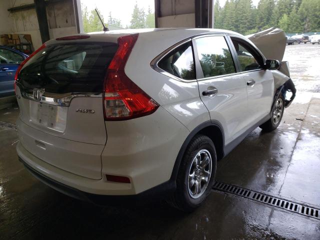 Photo 4 from auction – 2016 HONDA CR-V LX with VIN 5J6RM4H33GL021235