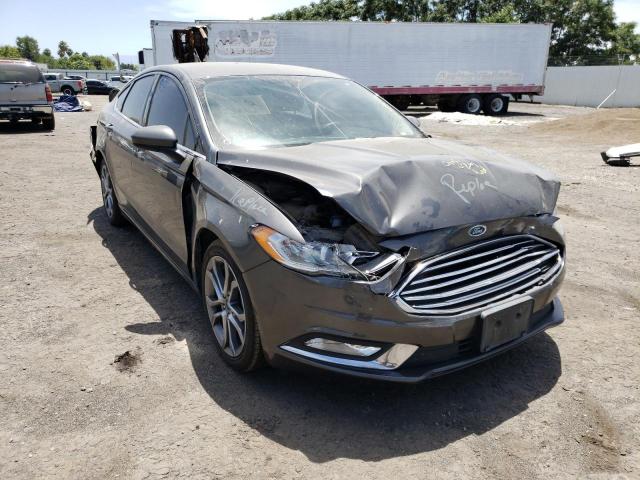 FORD FUSION S 2017 with VIN 3FA6P0G79HR350415 - Photo from auction