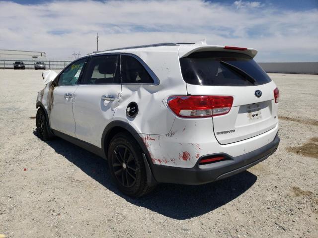 Photo 3 from auction – 2016 KIA SORENTO LX with VIN 5XYPG4A34GG153057