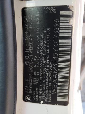 Photo 10 from auction – 2000 BMW 323 I with VIN WBAAM3345YKC73296