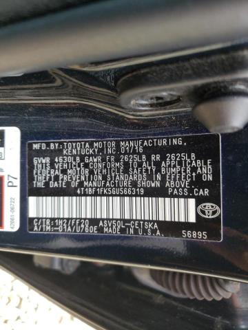Photo 10 from auction – 2016 TOYOTA CAMRY with VIN 4T1BF1FK5GU566319