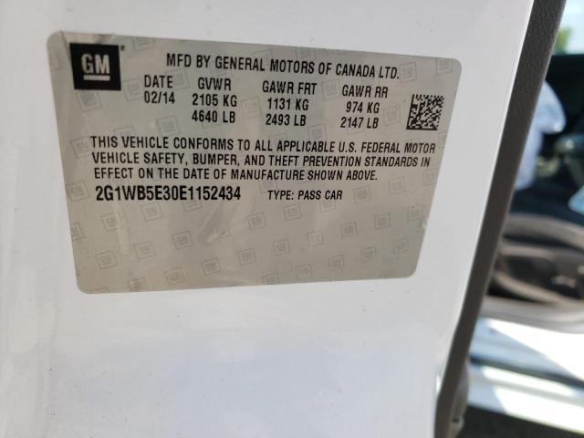 Photo 10 from auction – 2014 CHEVROLET IMPALA LIM with VIN 2G1WB5E30E1152434