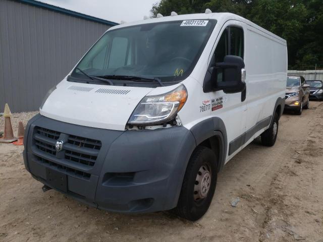 Photo 2 from auction – 2016 RAM PROMASTER with VIN 3C6TRVAG7GE103467