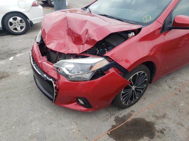 Photo 9 from auction – 2015 TOYOTA COROLLA L with VIN 2T1BURHE2FC236567