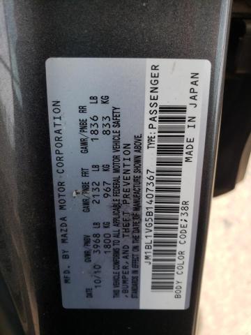 Photo 10 from auction – 2011 MAZDA 3 I with VIN JM1BL1VG5B1407367