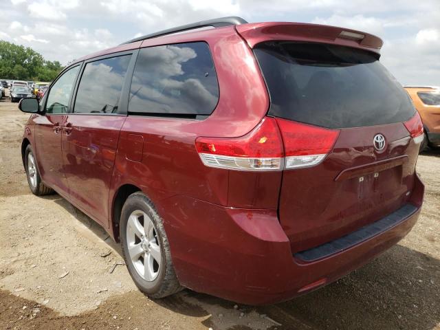 Photo 3 from auction – 2012 TOYOTA SIENNA LE with VIN 5TDKK3DC3CS273430