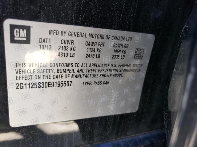 Photo 10 from auction – 2014 CHEVROLET IMPALA with VIN 2G1125S30E9195607