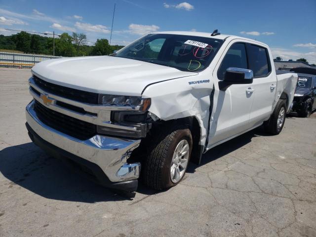 Photo 2 from auction – 2021 CHEVROLET SILVERADO with VIN 1GCPWCED1MZ415212