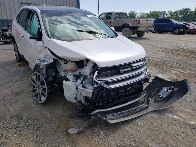 FORD EDGE TITAN 2016 with VIN 2FMPK4K87GBB56589 - Photo from auction