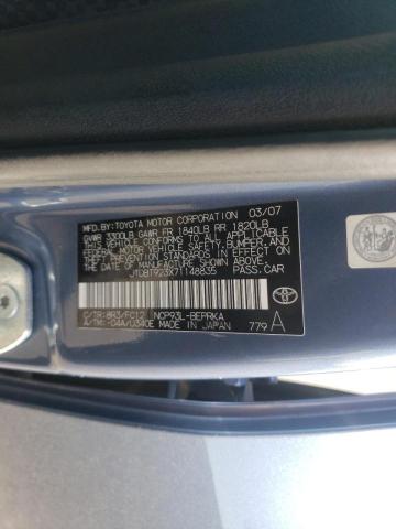 Photo 10 from auction – 2007 TOYOTA YARIS with VIN JTDBT923X71148835