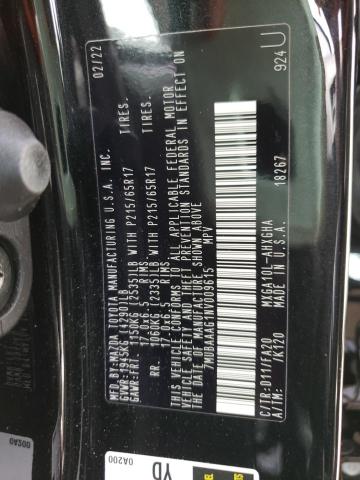 Photo 10 from auction – 2022 TOYOTA COROLLA CR with VIN 7MUBAAAG1NV009615