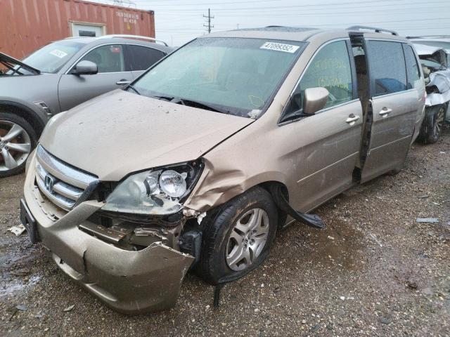 Photo 2 from auction – 2005 HONDA ODYSSEY EX with VIN 5FNRL38705B021179
