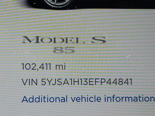 Photo 8 from auction – 2014 TESLA MODEL S with VIN 5YJSA1H13EFP44841