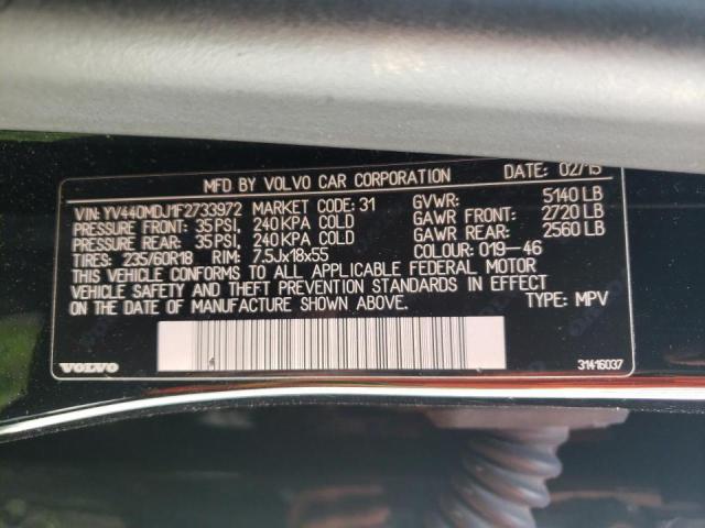 Photo 10 from auction – 2015 VOLVO XC60 T5 with VIN YV440MDJ1F2733972