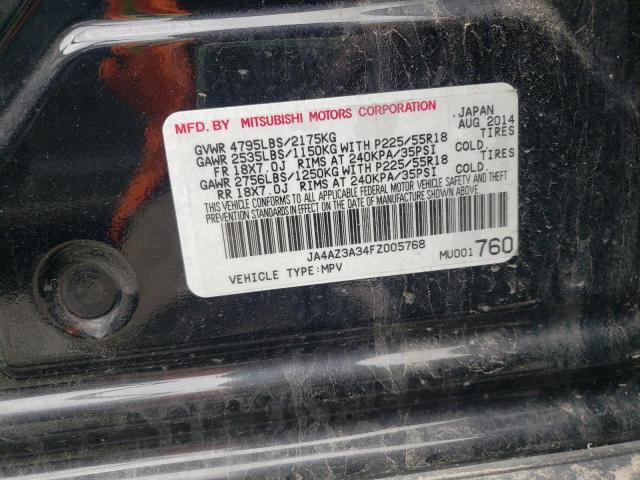 Photo 10 from auction – 2015 MITSUBISHI OUTLANDER with VIN JA4AZ3A34FZ005768