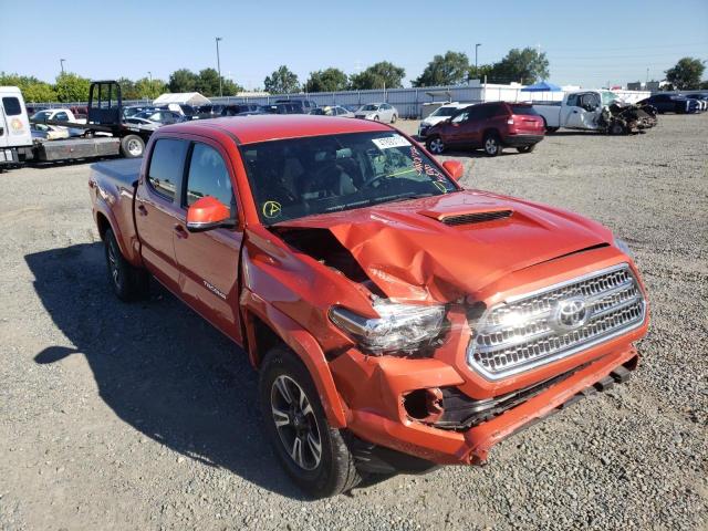 TOYOTA TACOMA DOU 2017 with VIN 3TMBZ5DN2HM011267 - Photo from auction