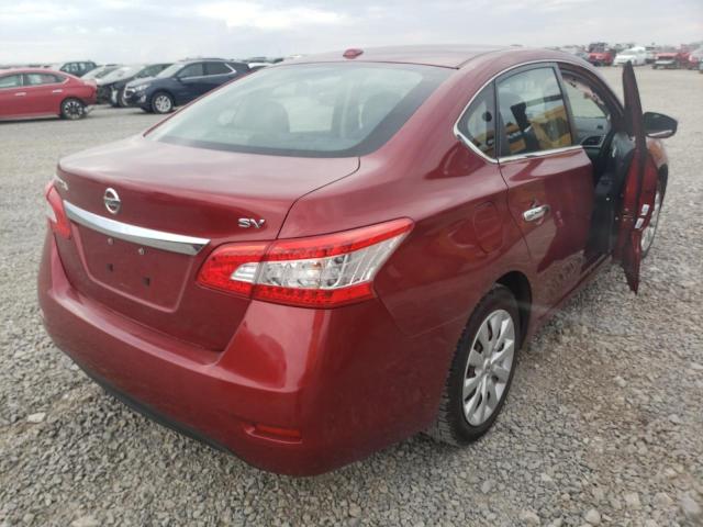 Photo 4 from auction – 2015 NISSAN SENTRA S with VIN 3N1AB7AP3FL657456